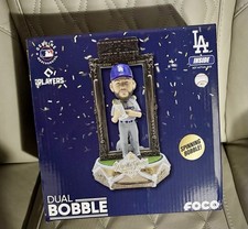 Freddie Freeman 2024 2025 WORLD SERIES Champions SPINNER BOBBLEHEAD (Road Grays) picture