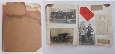1914 antique SCRAPBOOK orange ma HARRINGTON/CLARK photos news BOY SCOUT BASEBALL picture