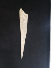 Antique Native American Indian Hand Carved Deer Awl Artifact 8 Inches picture