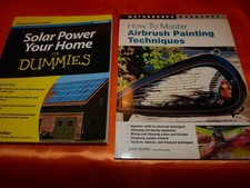AIRBRUSH SOLAR POWER BOOKS SALE Master Painting Home Electric Supply ❃ FreshSpun picture
