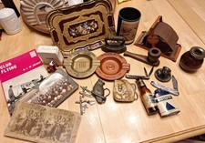 Vintage Grandpa Junk Drawer Collectibles Lot - Nice Items picture