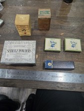 ​Vintage Antique Medicine Box Tin Lot Seidlitz Powders Iowa Mentholatum Nurse Rx picture