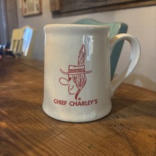 Chief Charley's 24 oz Mug VTG picture