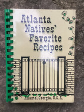 Original 1975 Atlanta Georgia Natives Favorite Recipes Cookbook 192 pages picture
