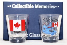 Canada Souvenir Boxed Shot Glass Set (Set of 2) picture