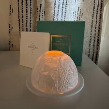 Bernardaud Limoges Lithophane The Wedding Candle Holder - France - Box/Papers picture