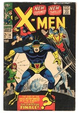 X-Men 39 1967 Marvel Comics VG 4.0 Marvel Girl Banshee Cyclops Beast picture
