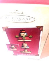 NEW 2003 Hallmark Ornament Snowman Surprise DV27 picture