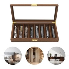 Knife Display Case, Knife Storage Box, Knife Display Case Organizer Rectangular picture