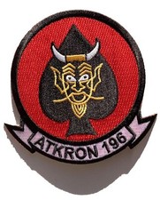 VA-196 Main Battery Squadron Patch  – Sew On, 4