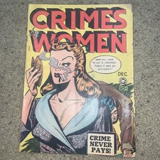 Crimes by Women #4 - Female Killer Cover - Electrocution Panes Fox GGA   picture