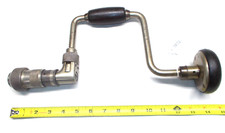 Brace, Vintage PEXTO MB1-10 Woodworkers Bit Brace with Flat Screwdriver Bit, USA picture