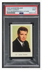 1965 🟢 PSA 9 James Garner Nummerbilder #110 NYA Nummerserien Vitare Maverick picture