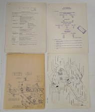 1960 Bell HU-1B Huey Flight Control Parts Hiller Technical Document Lot Vintage picture