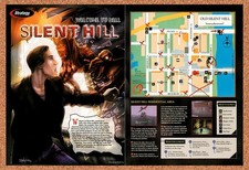 1999 Silent Hill Old Silent Hill Map Original Advertisement / Retro Promo vr2 picture