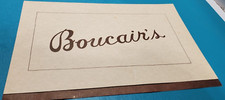VINTAGE Boucair's Bistro & Bar/Le Château, RESTAURANT MENU ST. LOUIS MISSOURI MO picture
