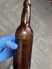 The Herancourt Brewing Company Cincinnati OH Blob Top Beer Bottle - late 1800s picture