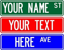 STREET SIGN, 6