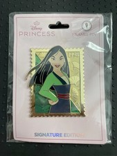 Mulan Pink a La Mode (PALM) Royal Stamp Wave 7 Jumbo Pin RARE LE 400 *IN HAND* picture