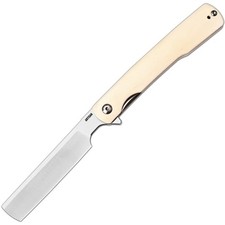 Artisan Orthodox V2 Linerlock White Smooth Folding S45VN Pocket Knife 1883GBB picture