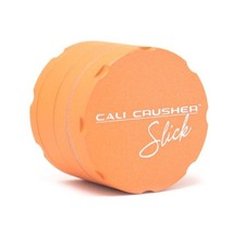 Cali Crusher Slick 4-Piece Herb Grinder Non-Stick Ceramic Coated Orange 2