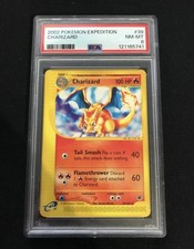 2002 Pokemon TCG Expedition #39 Charizard PSA 8 NM-MT picture