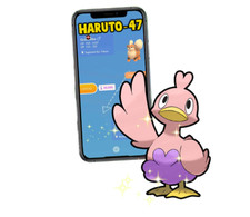 Pokemon Shiny Ducklett Trade 1M or Registered picture