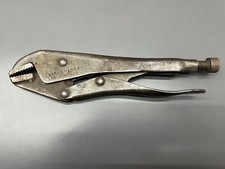 VINTAGE WARDS MASTER 4707 LOCKING PLIERS 10 INCH VISE GRIPS - VGC - MADE IN USA picture
