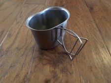 USGI Wire Handled Canteen Cup For 1 Quart Canteen VGC picture