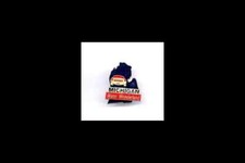 Vintage Michigan Water Wonderland State Hat/Lapel Pin picture
