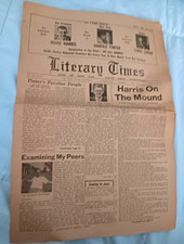 VINTAGE The Literary Times May 1963 Vol 2 No 5 COMPLETE 8 Pages Charles Bukowski picture