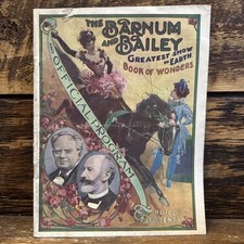 Barnum & Bailey 1905 Circus Book Of Wonders Klauss Chocolate Remington Typewrite picture