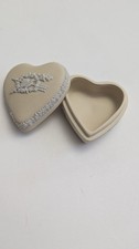 Wedgewood Jasperware Celebrating Trinket Heart Box Yellow picture
