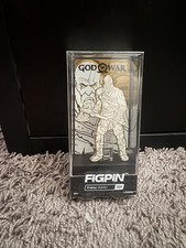 FIGPIN - God Of War Kratos 101 (RARE) NEW -Gold And White #101 picture