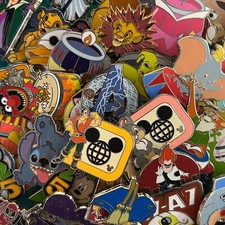 Authentic Disney Trading Pins Bulk Lot of 5: No Scrappers or Duplicates picture