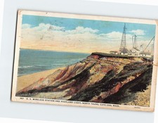 Postcard US Wireless Station and Highland Light North Truro Cape Cod MA USA picture