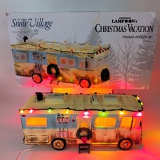 Dept 56 Snow Village National Lampoon's Christmas Vacation Cousin Eddies RV READ picture