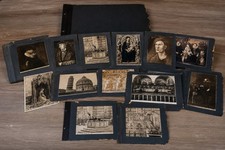 Antique Grand Tour Art Photo Album Bruckmann Jacquier Florence Pisa c.1897 picture