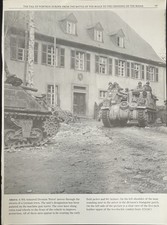 Book Clipping Photo 9th Armored Division Preist Germany WWII  picture