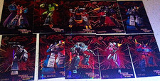 2026 Upper Deck Transformers: The Movie Special Edition 2 Blue/8 RED FOILS picture