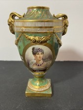 Antique Empress Josephine Vase Dresden Germany picture
