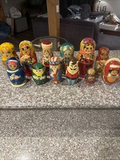 See If 12 Miscellaneous Nesting Dolls.  All Complete picture