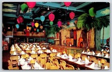 Chicago~Inside Honolulu Harry's Waikiki Theatre Restaurant~Japanese Lanterns~'55 picture