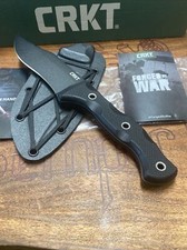 RARE/DISCONTINUED Columbia River CRKT 1520  Rakkasan Fixed Blade Knife W/Sheath picture