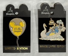 Disney 45th Pin Lot Balloon & Parade of Stars Princesses Float LE-5000 picture