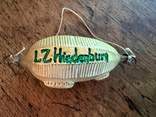 RARE LZ 129 Hindenburg German Antique Hand Blown Glass Ornament, ships FREE picture