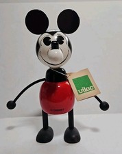 Vintage Vilac Mickey Mouse Original Lacquered Hard Wooden Bank  Made in France  picture