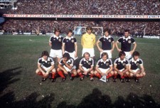 Scotland Team Group 1977 Football Soccer Historic Old Photo 1 picture