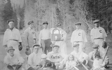 Baseball Team Chitina Alaska AK - Reprint picture