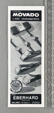 1937 MOVADO Chronoplan Watch 1937 Movado Ermeto etc Original Italian Vintage Ad picture
